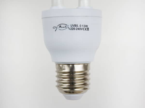 Spirálová zářivka UVB5 - 13 wattů.